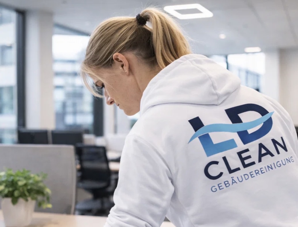 Arbeitsplatzreinigung im Büro
